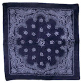 RTD-1222 - Navy Blue Bandanna