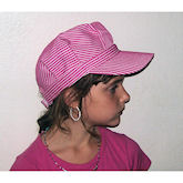 RTD-1324 - Deluxe Quality Pink Train Engineer Hat for Girls