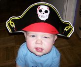 RTD-1047 - Pirate Party Hat 1-Size-Fits-All