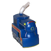 RTD-1365 - Plastic Train Engine Shaped Cup with Straw