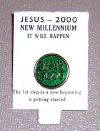 RTD-1033 - Jesus 2000 Metal Pin - Green