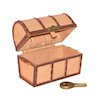 RTD-1044 - 3 inch Pirate Treasure Chest w/Key