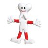 RTD-1072 - Bendable Rubber Tooth Man - Dental Giveaway