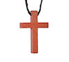 RTD-1094 - Wooden Cross Necklace