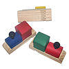 RTD-1144 - Train-Shaped Wooden Train Whistle