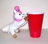 RTD-1209 - Plush Cowgirl Show Horse Party Favor