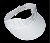 RTD-1210 - Adult White Sun Visor - Velcro 1 Size Fits All