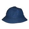 RTD-1211 - Blue Denim Floppy Bucket Sun Hat - Size Small