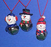 RTD-1248 - Christmas Snowman Jingle Bell Necklace