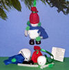 RTD-1252 - Jingle Bell Snowman Christmas Ornament Craft Kit
