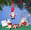 RTD-1254 - Jingle Bell Santa Claus Christmas Ornament Craft Kit