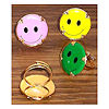 RTD-1267 - Childrens Happy Face Smiley Rings