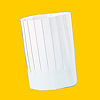 RTD-1292 - White Pleated Paper Disposable Chef Hat