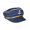 RTD-1323 - Toddlers Yacht Cap - Sailor Captains Hat - Blue - Small