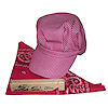 RTD-1325 - Girls Deluxe Pink Train Engineer Party Favor Hat Set