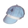 RTD-1327 - Blue Terry Cloth Baby Sailboat Hat