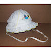RTD-1330 - Little Girl's Bonnet - Yellow Trim - Small