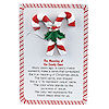 RTD-1366 - Resin Christian Candy Cane Christmas Ornament