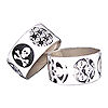 RTD-1397 - Roll of 100 Pirate Skull Stickers