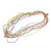 RTD-1415 - Small Plastic Mardi Gras Beads Necklace