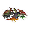 RTD-1486 - Assorted 6 in - 8 in Large Plastic Dinosaurs