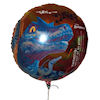 RTD-1515 - Giant 32 inch Raptor Dinosaur Mylar Balloon
