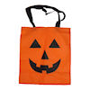 RTD-1533 - Jack-o-Lantern Halloween Fabric Trick-or-Treat Bags