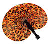 RTD-1763 - Leopard Print Folding Fan