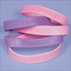 RTD-1902 - Rubber Princess Sayings Bracelet