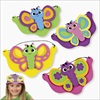RTD-2016 - Foam Butterfly Visor Party Favor