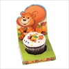 RTD-2198 - Fall Animals Thanksgiving Cupcake Holder Treat Caddy
