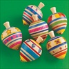 RTD-2225 - Classic Wooden Painted Spinning Top