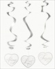 RTD-2345 - Wedding Love Always Forever Hanging Dangling Swirls