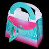 RTD-2371 - Girl Purse Shape Gift Bag with Shoe Tag