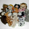RTD-2467 - Soft Zoo and Farm Animal Hand Puppets with 4 Legs