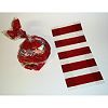 RTD-2483 - Red Striped Cellophane Party Favor Treat Bags
