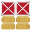 RTD-2561 - Insta-Theme Barn Loft Door and Hay Bale Props
