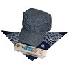RTD-2598 - Super Deluxe Train Engineer Set - Navy Scarf